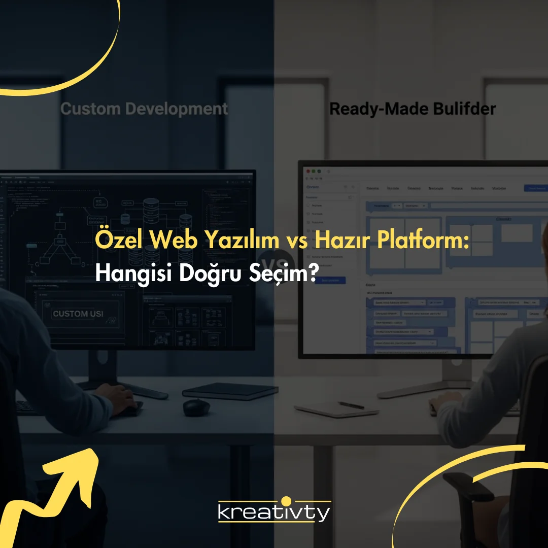Özel Web Yazılım vs Hazır Platform: Hangisi Doğru Seçim?